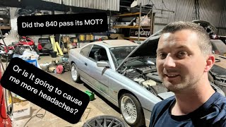 BMW E31 840ci - did it pass its MOT?