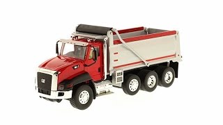 Caterpillar CT660 Dump Truck in Red Diecast Masters 85502 - 1/50 Scale Diecast Model Toy For Kids