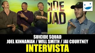 Suicide Squad: BadTaste.it incontra Joel Kinnaman, Will Smith e Jai Courtney!