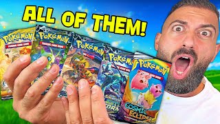 I Opened ALL of My Most Expensive Pokemon Packs! (Sun & Moon)