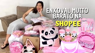 ENXOVAL DE BEBÊ NA SHOPEE - SERÁ QUE VALE A PENA? - ONDE COMPRAR ENXOVAL DE BEBÊ BARATO?