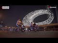 dubai ride turns the city s biggest roads into a giant cycle track