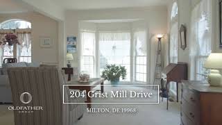 DE Home for Sale: 204 Grist Mill Dr, Milton, DE, 19968