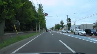 「国道12号全線・その2/5」(3倍速) 江別市→三笠市