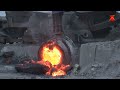 Heavy Machinery & Equipment Handling Blast-furnace And Steel Slag At Metallurgical And Steel Mills