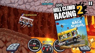 Hill Climb Racing 2 BACK TO SCHOOL Event Gameplay Walkthrough Android IOS