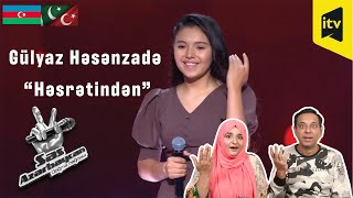 Gülyaz Həsənzadə - “Həsrətindən” | Görmədən seçimlər | Səs Azərbaycan | 2023 - Pakistani Reaction