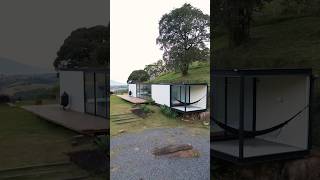 Modern Design Cabin w/ Art Exhibit \u0026 Pool! (60 Second Airbnb Tour)