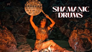 SHAMANIC DRUMS DEEP TRANCE HUMMING MEDITATION - SHAMANIC JOURNEY • Drumming in the Jungle
