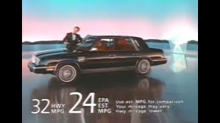 1983 Chrysler New Yorker Commercial with Ricardo Montalban