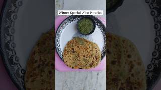 Winter Special **Aloo Paratha** Recipe #shorts #alooparatha