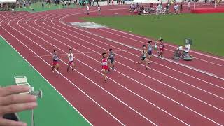 ㉖全中標準突破レース）注目！共通男子200m決勝 第63回東京都中学校総合体育大会陸上競技大会20240706