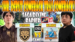 FUSION VS BLADE BREAKERS BO3[GAME 1]LEOSTYLE, MNZ VS ACCEL - PGL WALLACHIA SEASON 3 - DOTA 2-ESB