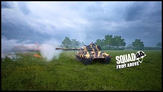 Veteran Panzer crews DECIMATE Free French Forces | Squad 44 From Above