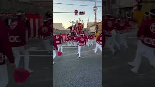 令和5年9月16日　岸和田だんじり祭　曳き出し　カンカン場　やりまわし　紙屋町