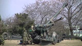 JGSDF　第八特科連隊　FH70 155mm榴弾砲