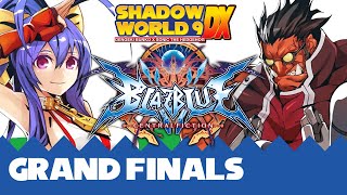 The Spine (Mai) vs Gamnic (Tager) - BBCF Grand Finals - Shadow World 9 DX