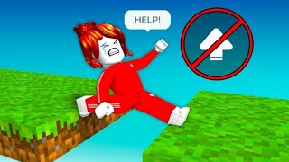 Obby mas , não pode pular !!! 😱Como passar ? Roblox