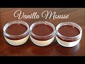 Vanilla Chocolate Mousse - Easy Mousse Recipe