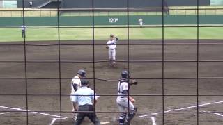 【横浜高校 板川佳矢】2017年4月22日 神奈川県春季大会 4回戦vs桐蔭学園 中倉賢斗 第1打席