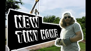 Crazy TINY HOME stacked with crane! Rodeo Time 249