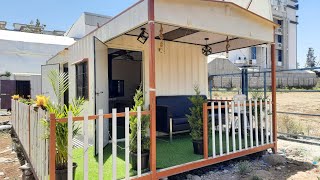 Portable office cabin complete tour | Shree Balaji porta cabin pvt ltd office Cabin |