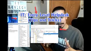 IT:Entry Level Helpdesk (Tips and Tricks Level 1)