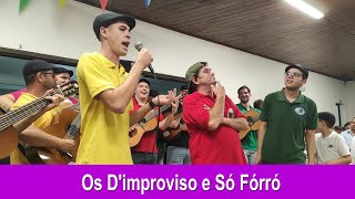 Os D'Improviso \u0026 Só Fórró cantam juntos no Festival de Tabuleiros * Festas das Lajes 2025 (2ª Parte)