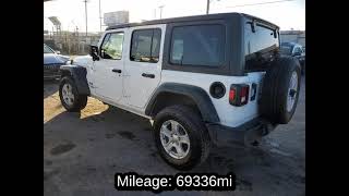 VIN: 1C4HJXDN4MW606175 - 2021 Jeep Wrangler- Sport