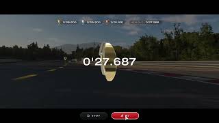 GT7　サーキットエクスペリエンス　サン＝クロワ・サーキット・C　セクター2　27秒687　世界3位　グランツーリスモ7　update ver 1.55以降