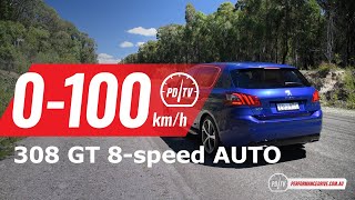 2019 Peugeot 308 GT EAT8 auto (165kW) 0-100km/h & engine sound