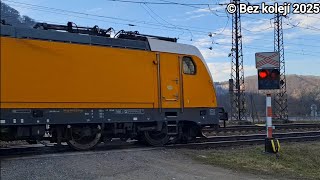 Železničné priecestie Kraľovany #1 [AŽD 71] - 28.12.2024 / Slovakia railroad crossing