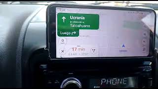 Soporte de movil o porta celular casero para automovil,el mejor de todos