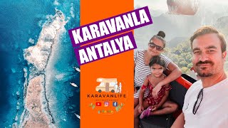 ANTALYA WITH CARAVAN | Konyaalti, Cable Car, Cirali, Yanartas | No So Hot!