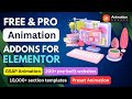 Free Animation Addons for Elementor Plugin | GSAP Animation for WordPress Website