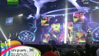 [HQ] 2NE1 - Let's Go Party @2009 Melon Music Awards