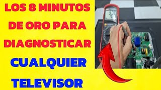 ✅️8 MINUTOS DE ORO PARA  REPARAR CUALQUIER TV CON ESTA FALLA.