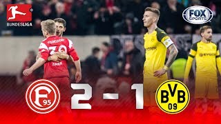 Fortuna Düsseldorf - Borussia Dortmund [2-1] | GOLES | Jornada 16 | Bundesliga