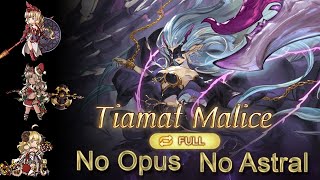 Granblue Fantasy - Tiamat Malice full auto solo - No Opus, No Astral (Magna)