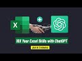 Excel with ChatGPT | 10X Your Excel Skills | ChatGPT Excel Tutorial