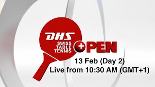 DHS Swiss Table Tennis Open Lausanne - Day 2