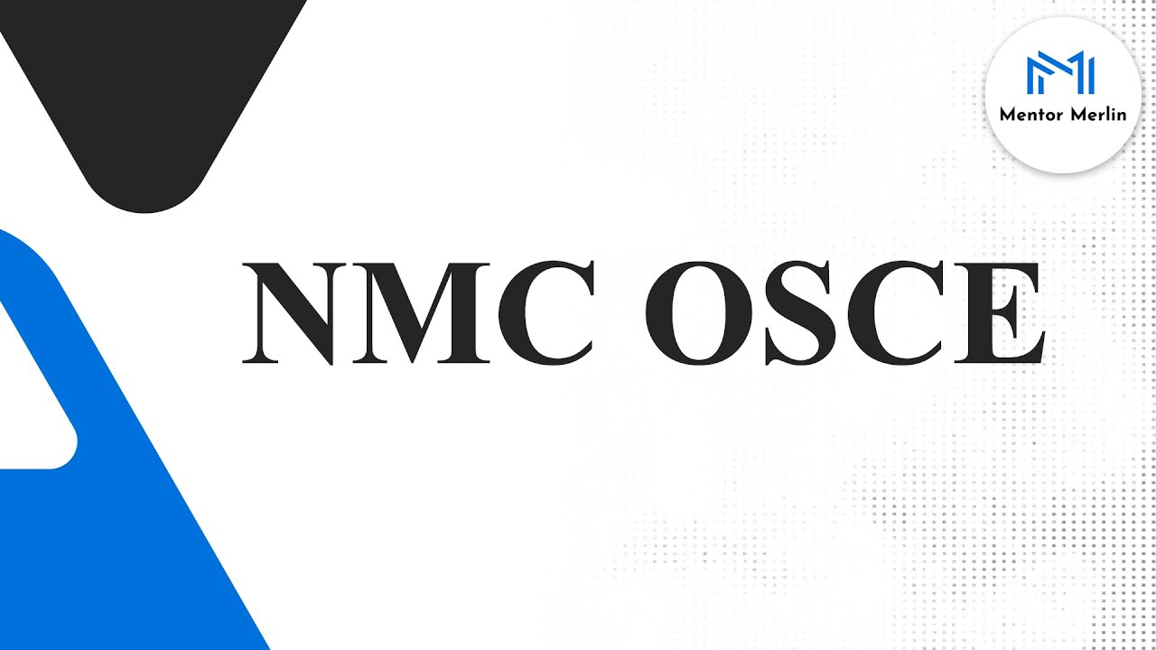 What Is Nmc Osce Youtube