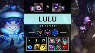 Lulu Support vs Alistar: Rampage - EUW Master Patch 14.21