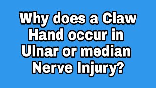 Claw hand - Ulnar and median nerve injury