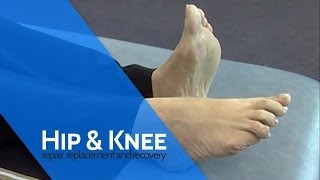 Ankle Pumps and Rotations | Hip Replacement Post-Op Physio \u0026 Exercises