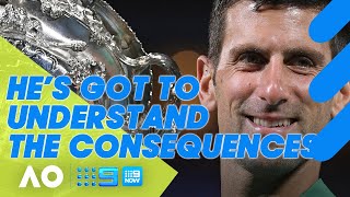 Novak's Slam future in doubt - The Morning Serve Day 2 | Wide World of Sports