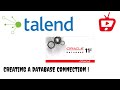 Creating  DataBase Connection in Talend Open Studio || Database || Talend Open Studio ||  Talend