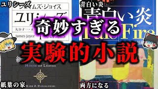 【ゆっくり解説】不思議すぎる！世にも奇妙な実験的小説まとめ！！