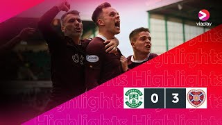 HIGHLIGHTS | Hibernian 0-3 Hearts | Derby delight goes to Neilson's men in Scottish Cup