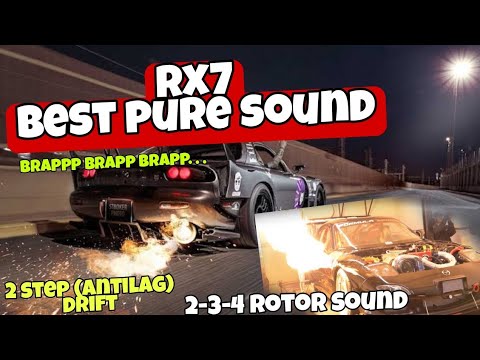 Rx7 Sound Compilation Rotary Engine Best Start Up 2 Step Drift